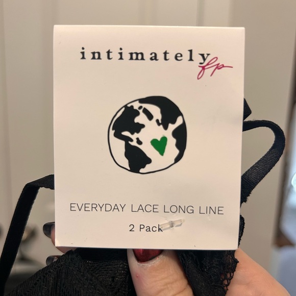 Intimately FP Free People Everyday Lace Long Line 2 pack | size S - Picture 10 of 10